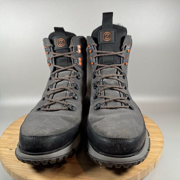 Cole‎ Haan 4.Zerogrand Waterproof Hiker Boot Gray Suede C31847 Mens Sz 12 - Picture 2 of 7
